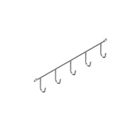 Colgador de paños lateral Menage Confort