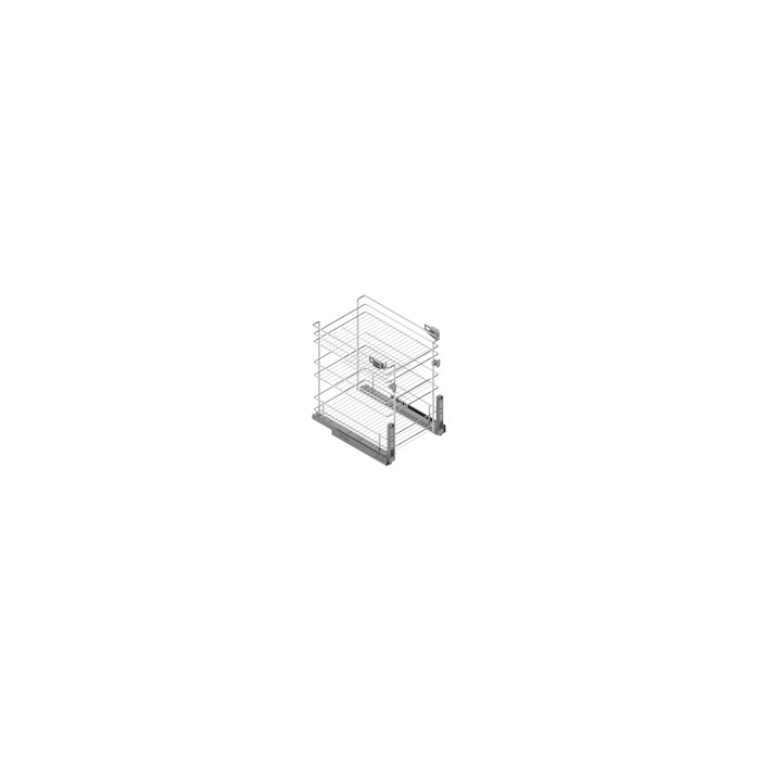 Cesto extraíble 3 estantes M-400 CLASSIC guía Hettich Menage Confort