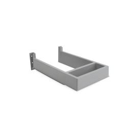 Salva sifon rectangular 203x150 mm GRIS con bandeja
