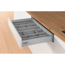 IA Cubertero regulable M- 500/420 Gris ATIRA Hettich
