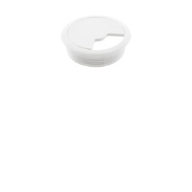 Pasacables plastico  60 mm Blanco