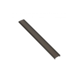 Difusor negro de 3000 mm para perfil LED SUPERFICIE 14 x 7 mm