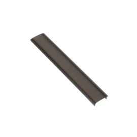 Difusor negro de 3000 mm para perfil LED EMPOTRAR 15,25 x 5 mm