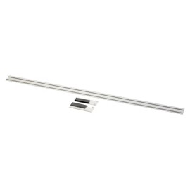 Jgo. Conector frente interior Cristal + barra AXIS PRO H-167 Blanco C