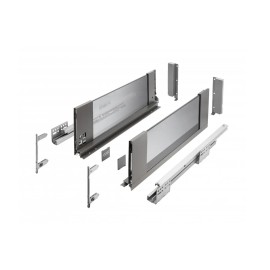 Cajón AXIS PRO 151/167/550 Antracita 40 Kg Lateral Vidrio C