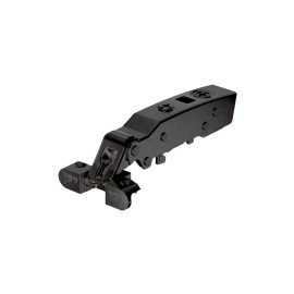Bisagra Hettich SENSYS 8638I 95º Solapada VITRINA 20X20 con amortiguación Obsidian