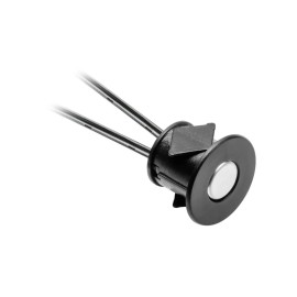 Interruptor de contacto tactil led con regulacion de intensidad para empotrar NEGRO